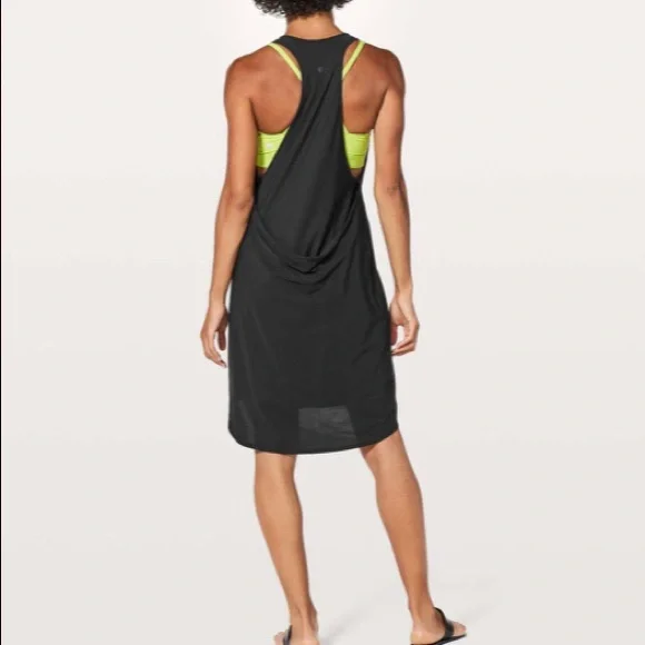SOLD EBY: Lululemon rejuvenate dress size 6 racerback swim coverup - Picture 3 of 5